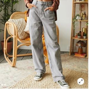 BDG Grey Varsity Boyfriend Jean